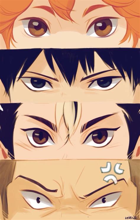 Stunning Haikyuu Character Eyes