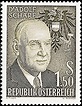Adolf Schärf | 1960 | Briefmarken | Alltagskultur im Austria-Forum