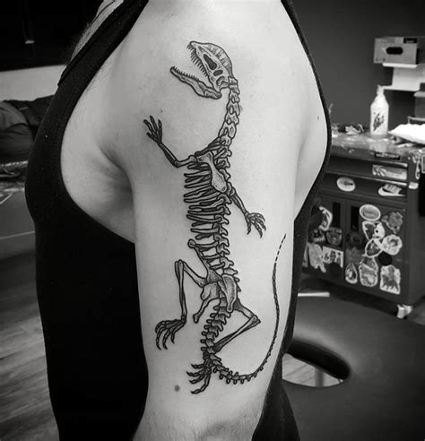 Neue tattoos body art tattoos small tattoos cool tattoos tatoos arm tattoos piercing tattoo geniale tattoos tattoo feminina. Dinosaur Skeleton | Best tattoo design ideas