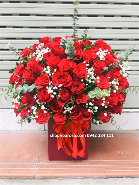 Top 10 Lẵng Hoa Hồng đỏ đẹp Nhất Cho Valentine Và Sinh Nhật