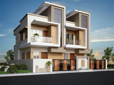 A Twin Bungalows Bungalow House Design Row House Design House Styles