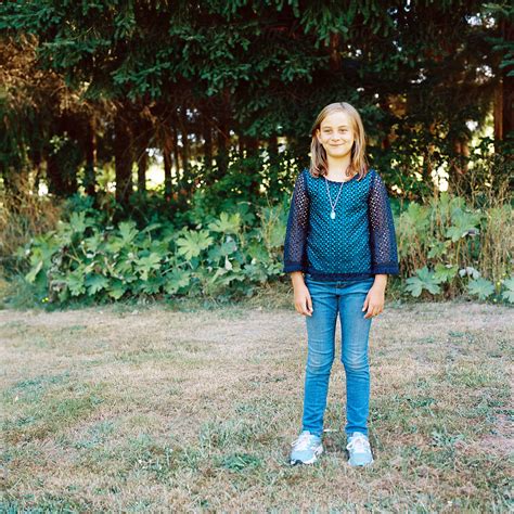 Nine Year Old Girl On The Last Day Of Summer Vacation By Stocksy Contributor Carleton