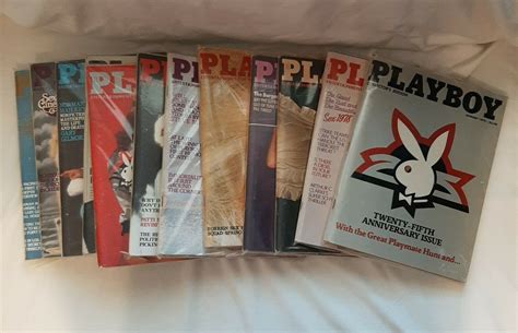 1979 Playboy Magazine Complete Year 12 Months Values MAVIN