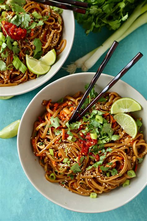 Gourmet thai food delivered to your door already cooked. 20 Minute Spicy Thai Noodles - The Chunky Chef