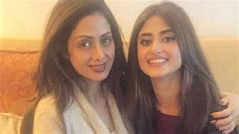 Exclusive Sridevi Comforted Her Mom Daughter Sajal Ali After Death