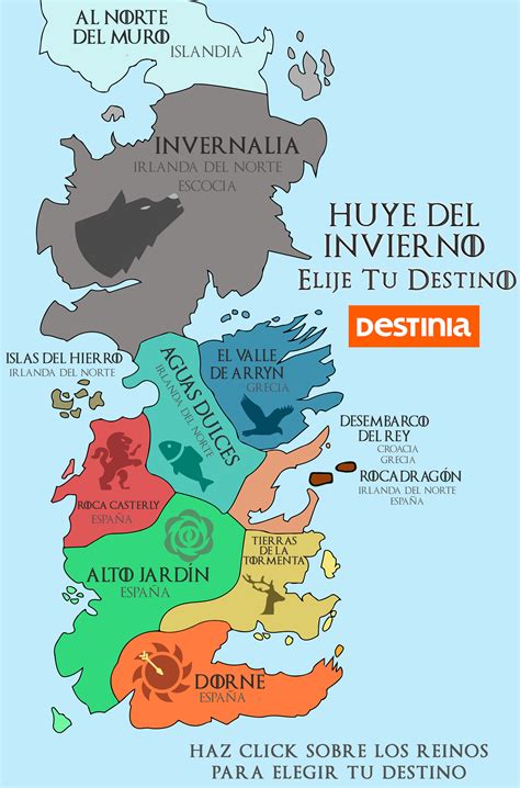 Mapa Game Of Thrones Completo Mapa