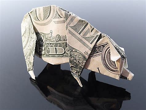 Creative Origami With Dollar Bills By Craig Sonnenfeld The Design