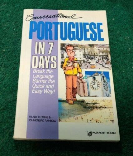 1994 Conversational Portuguese In 7 Days Hilary Fleming Passport