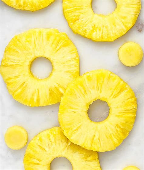 How To Cut Pineapple Rings Pineapples Rings Layered Northern Yum