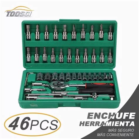 Kit De Herramientas Mecanica Pz Con Desarmador Y Matraca En Venta En Tepotzotlan Estado De