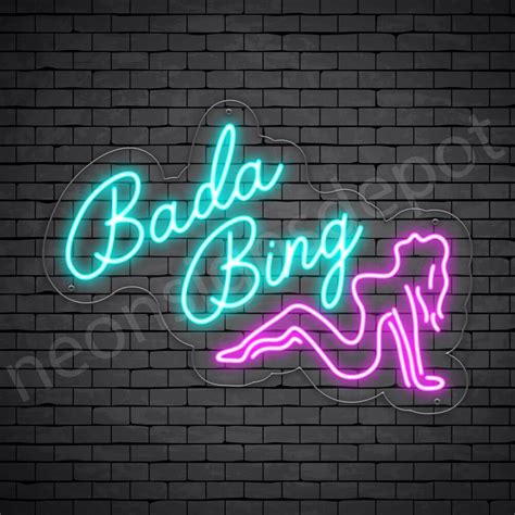 Bada Bing Neon Sign Neon Signs Depot