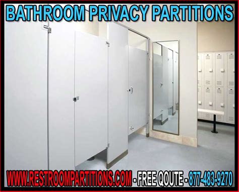 Bathroom Privacy Partitions Sales Installation And Design In San Antonio