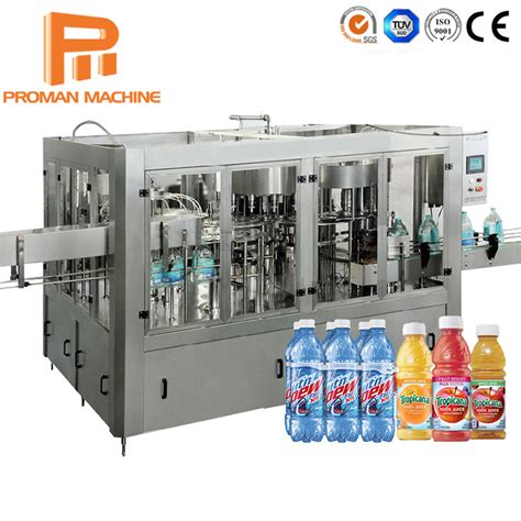 Automatic 3in1 Washing Filling Capping Drinking Purified Mineral Bottle