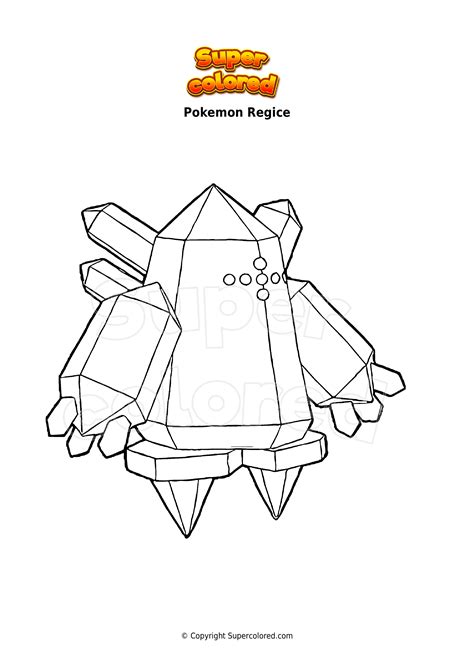 Regice From Pokemon Coloring Pages Pokemon Characters Coloring Pages Porn Sex Picture