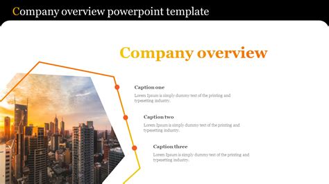 Business Overview Powerpoint Template