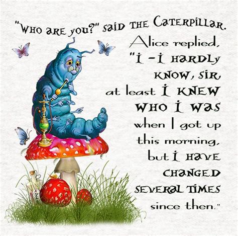 Alice Wonderland Cartoon Caterpillar Who Fabric Craft Panels Etsy Alice In Wonderland