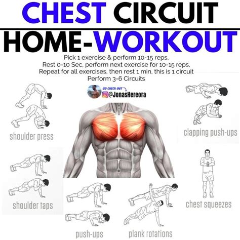 Home Chest Workout The Best Chest Exercises To Do At Home Chest Workout For Men Best Chest