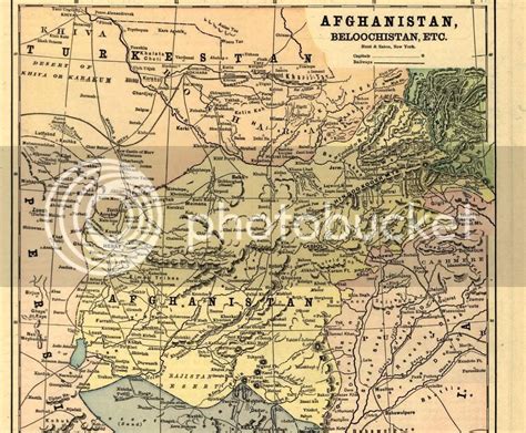 Map Of Afghanistan 19th Century Photo By Levanaye Photobucket