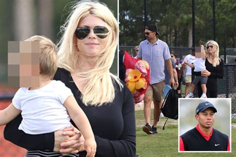 Tiger Woods Ex Wife Elin Nordegren Seen For First Time With His Two