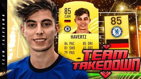 I played his gold card since fifa came out and decided after 100 games to buy his otw, not only because im a chelsea fan, but because he had 200 g+a for me in div 4 and weekend league. THE FIRST TEAM TAKEDOWN OF FIFA 21!!! 85 KAI HAVERTZ TTD ...