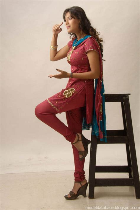 Actress Madalasa Sharma Sizzling Side View In A Super Tight Salwar