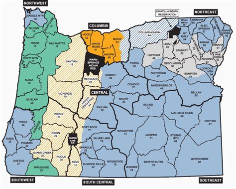 Oregon Hunting Unit Maps Secretmuseum