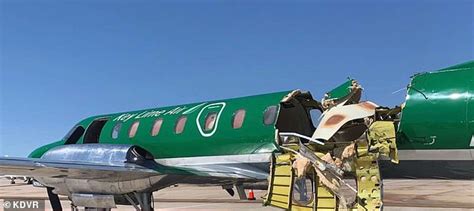 Photos Show Roof Ripped Off Plane In Mid Air Collision Over Colorado