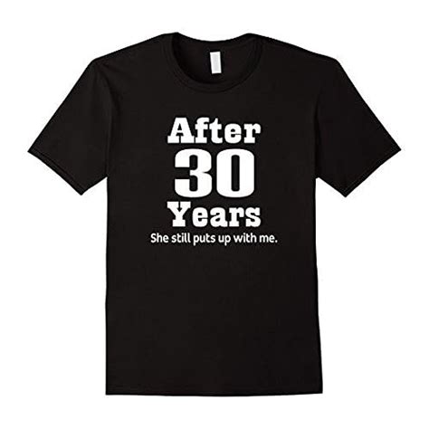 30 Anniversary T Anniversary T 30th T Shirt 30 Years Wedding