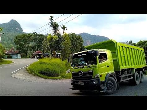 RAUNGAN MESIN HINO 500 EURO2 DI TANJAKAN PANJANG LINTAS SUMATERA YouTube