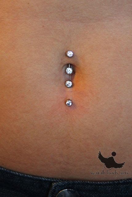 Sale Double Belly Button Piercing Rings In Stock