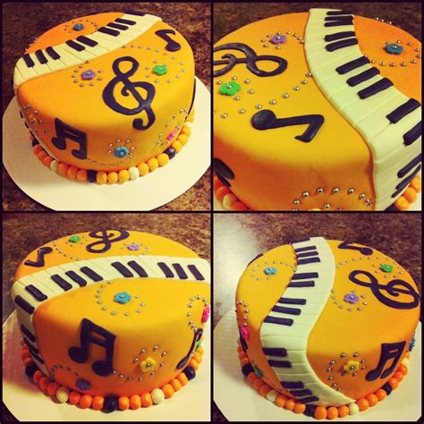 Musical Cake Music Themed Cakes Music Cakes Deco Cupcake Cupcakes