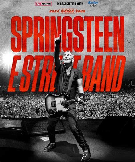 Bruce Springsteen And E Street Band Date E Biglietti 2024 Teatroit