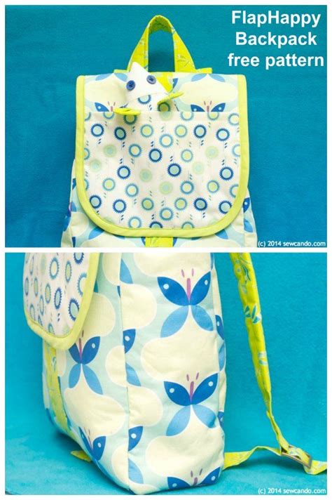 Free Sewing Pattern For A Mini Backpack This Small Backpack Sewing