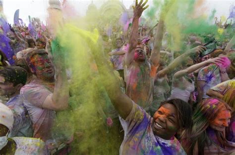 10s Of 1000s Attend Utah Holi Color Festival