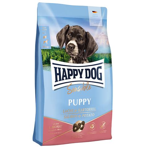 Happy Dog Supreme Sensible Puppy Lachs And Kartoffel Bei Zooroyal