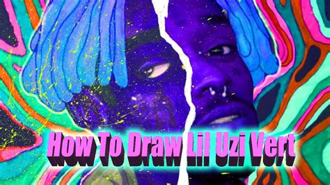 How To Draw Lil Uzi Vert My Cartoon Style Youtube
