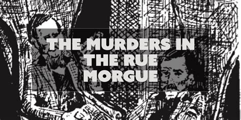 the murders in the rue morgue