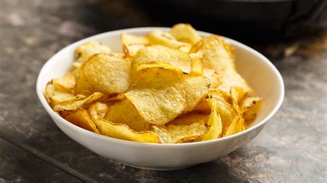 Homemade Potato Chips Plain