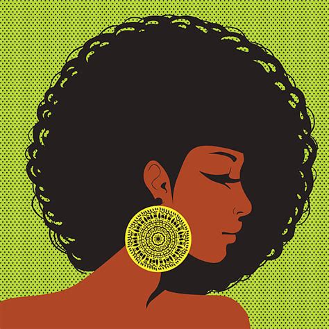 African American Woman Illustrations Royalty Free Vector