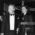 American actor Carroll O'Connor and his wife Nancy Fields smile as ...