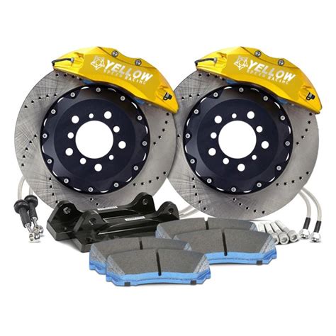 yellow speed racing® kia forte 2020 ultra grand™ drilled front big brake kit