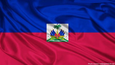 The flag of spanish haiti is shown above. Interesting facts about Haiti | Just Fun Facts