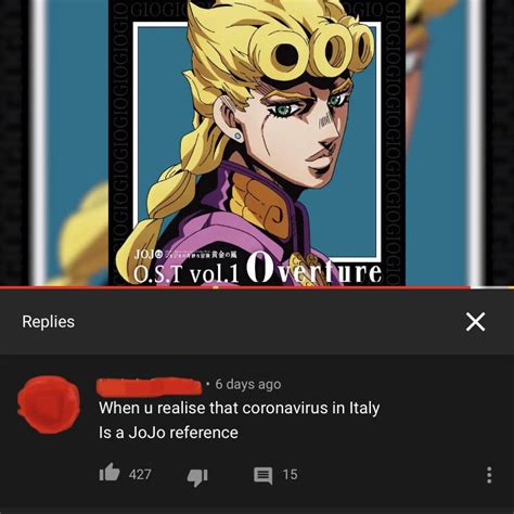Pretty Much Everything Is A Jojo Reference Ryoungpeopleyoutube