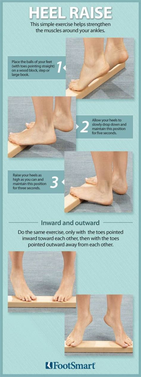 Simple Heel Raises To Help Strengthen Your Feet And The Muscles Around