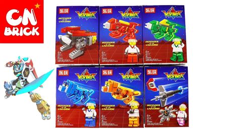 Unoffical Lego Voltron Defender Of The Universe Mini 6 In 1 Unofficial