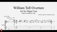 William Tell Overture - Guitar Tutorial + TAB - YouTube