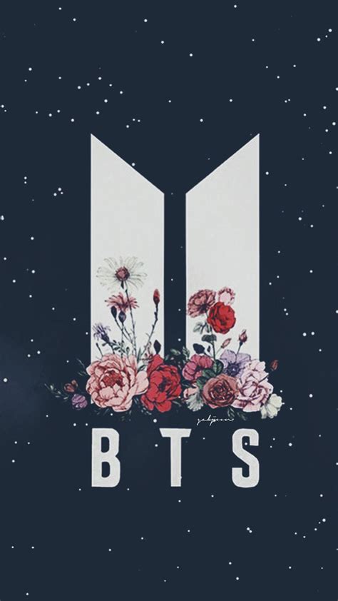 BTS Logo Wallpapers Wallpaper Cave
