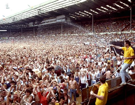 Live Aid In Photos July 13 1985