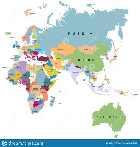 Arriba 101 Foto Mapa De Eurasia Con Division Politica Y Nombres El último