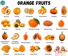 33 Orange Fruits: Best Orange Fruits and Vegetable with ESL Pictures ...